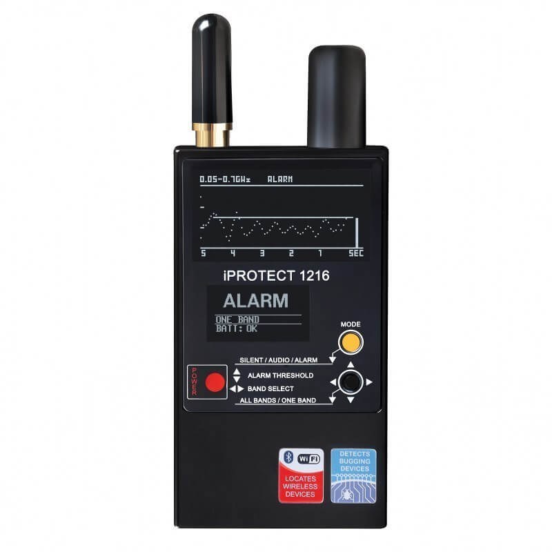 Détecteur RF à 3 bandes iProtect 1216